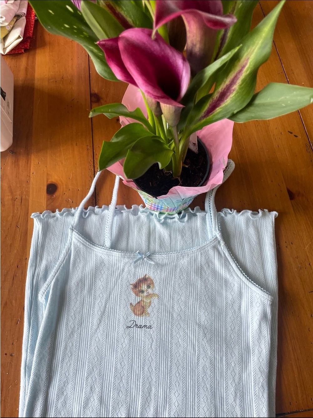 Drama kitty mini tank dress